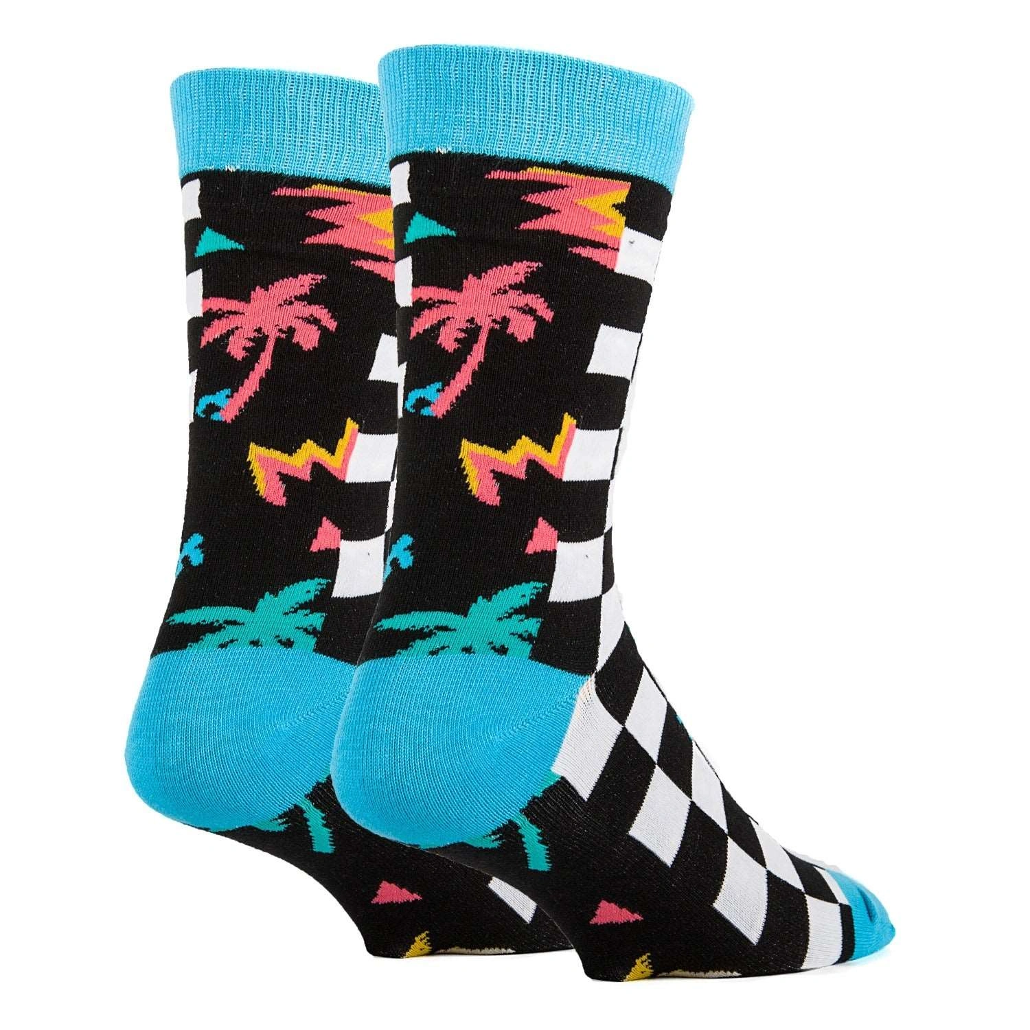 Totally Rad 90s Board Socks Dude! Retro Style for Your Feet.
