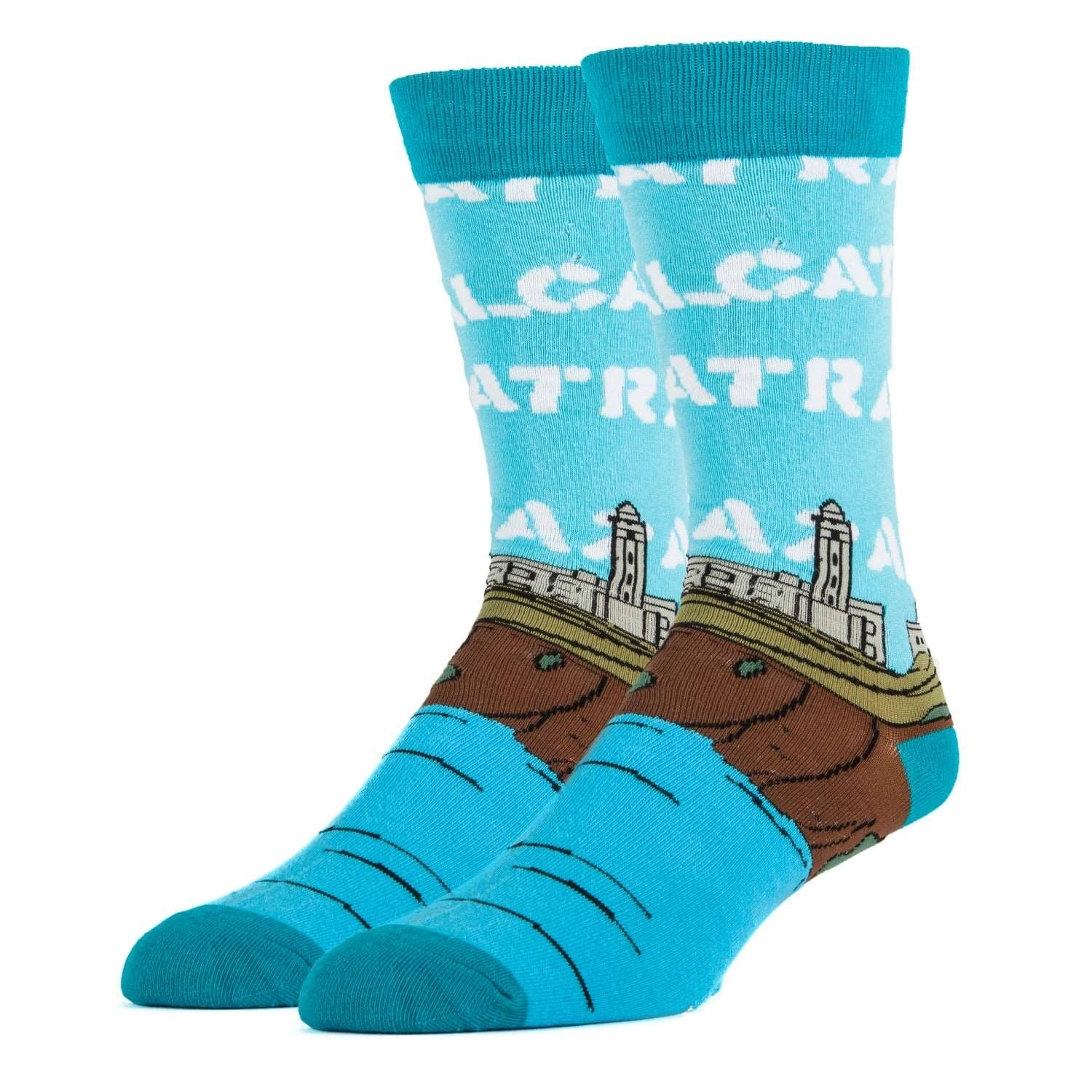 Escape from Alcatraz... on your feet! Get your Alcatraz Socks today!