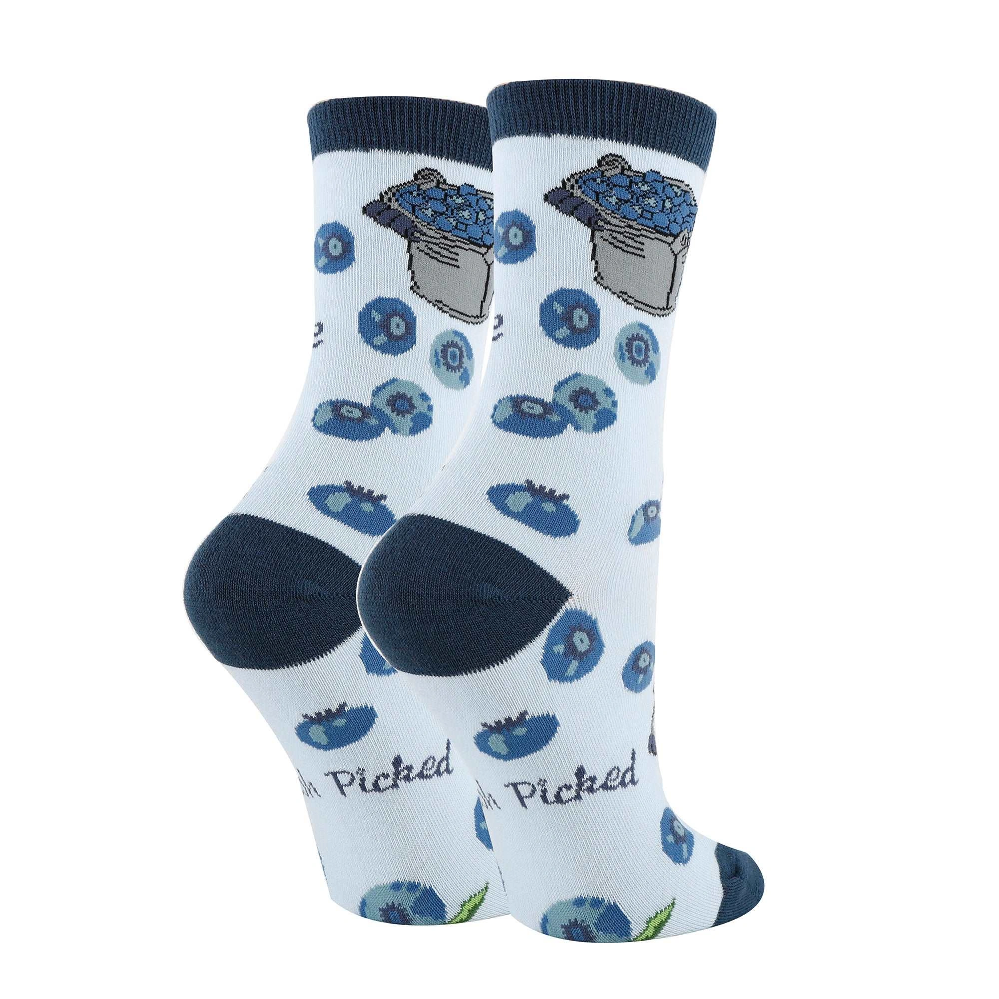 Cozy Little Blue Socks: Add a Pop of Color to Your Everyday Stride!