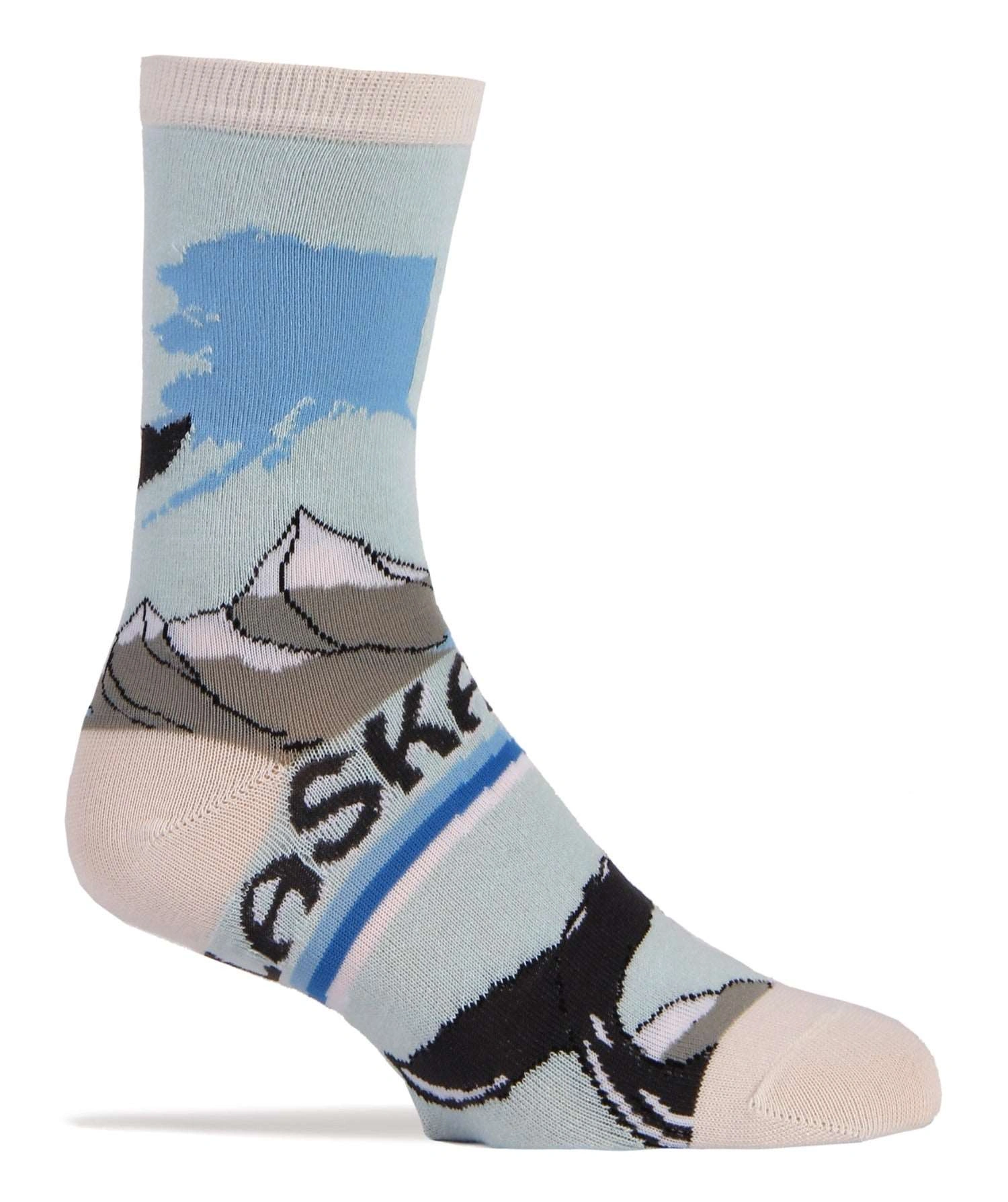 Alaska's Cozy Toes: Ultimate Comfort Socks for Your Adventures Cold or Warm Feet Guaranteed